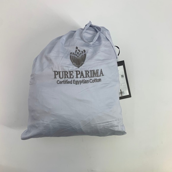 PURE PARIMA YALDA Duvet Cover Set 100%‎ Certified Egyptian Cotton Full Queen - Picture 10 of 10